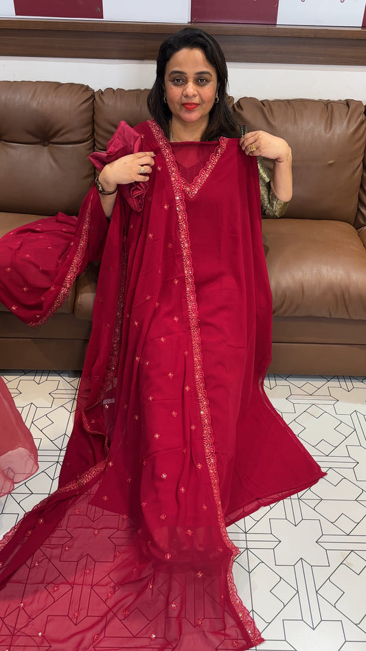 BUDGET BUY UNSTITCHED SALWAR SUITS - IHA 25488