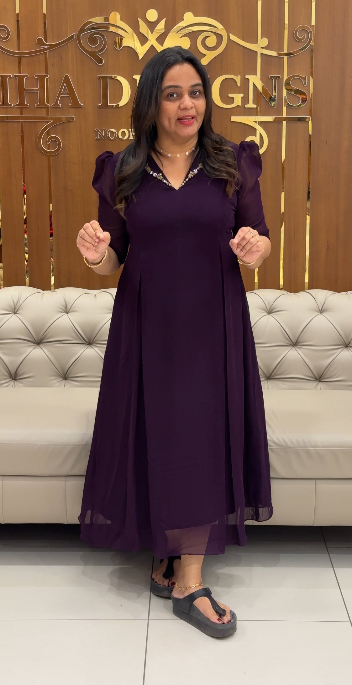 IHA'S IN-HOUSE HAND WORKED ALINE TOPS - IHA 28228