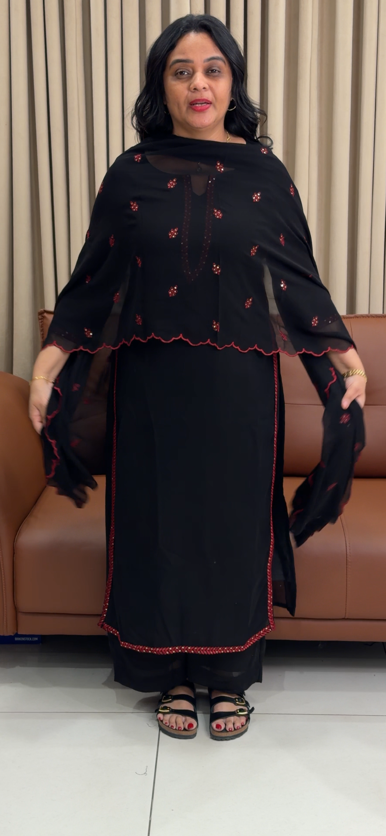IHA'S IN-HOUSE TOP, BOTTOM AND DUPATTA - IHA 34441