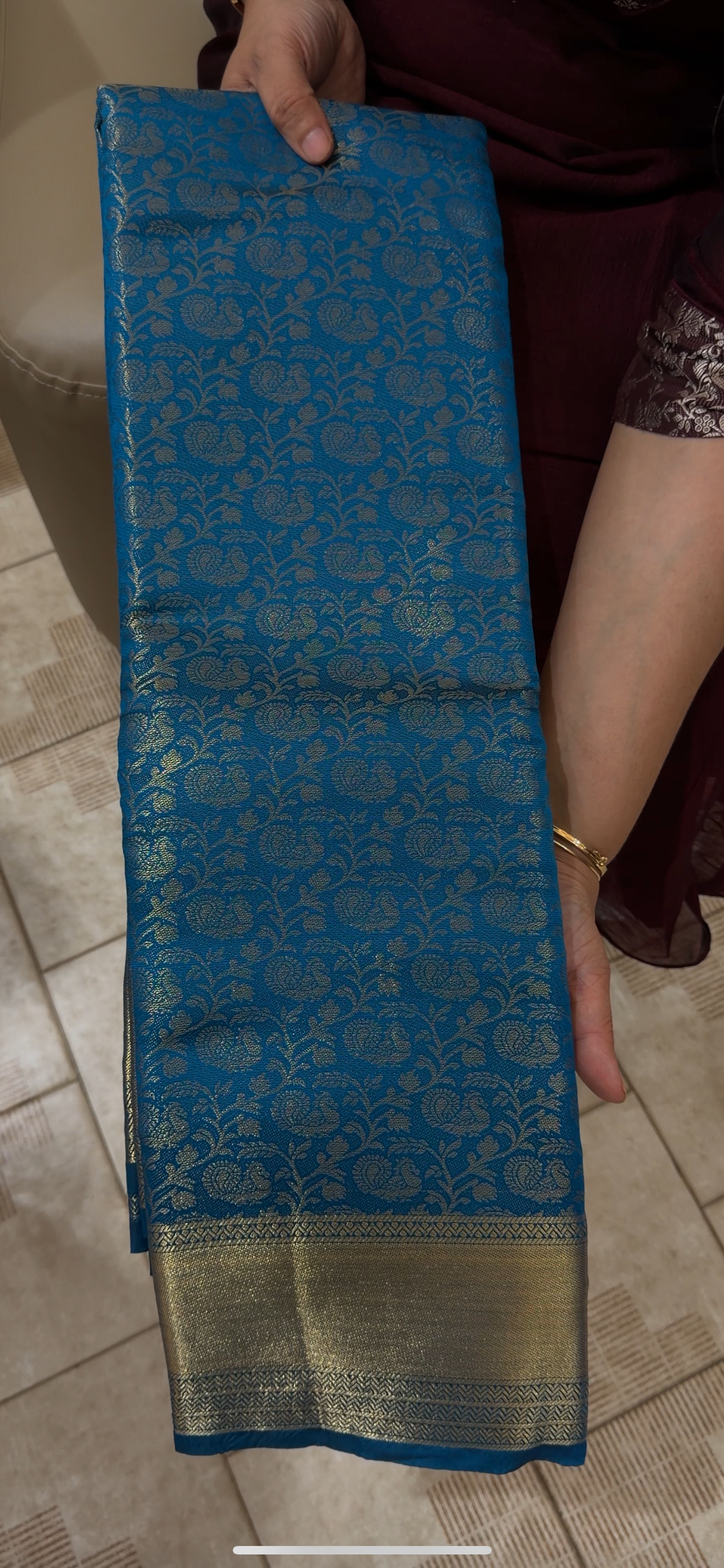 SEMI BROCADE SAREES - IHA 29080