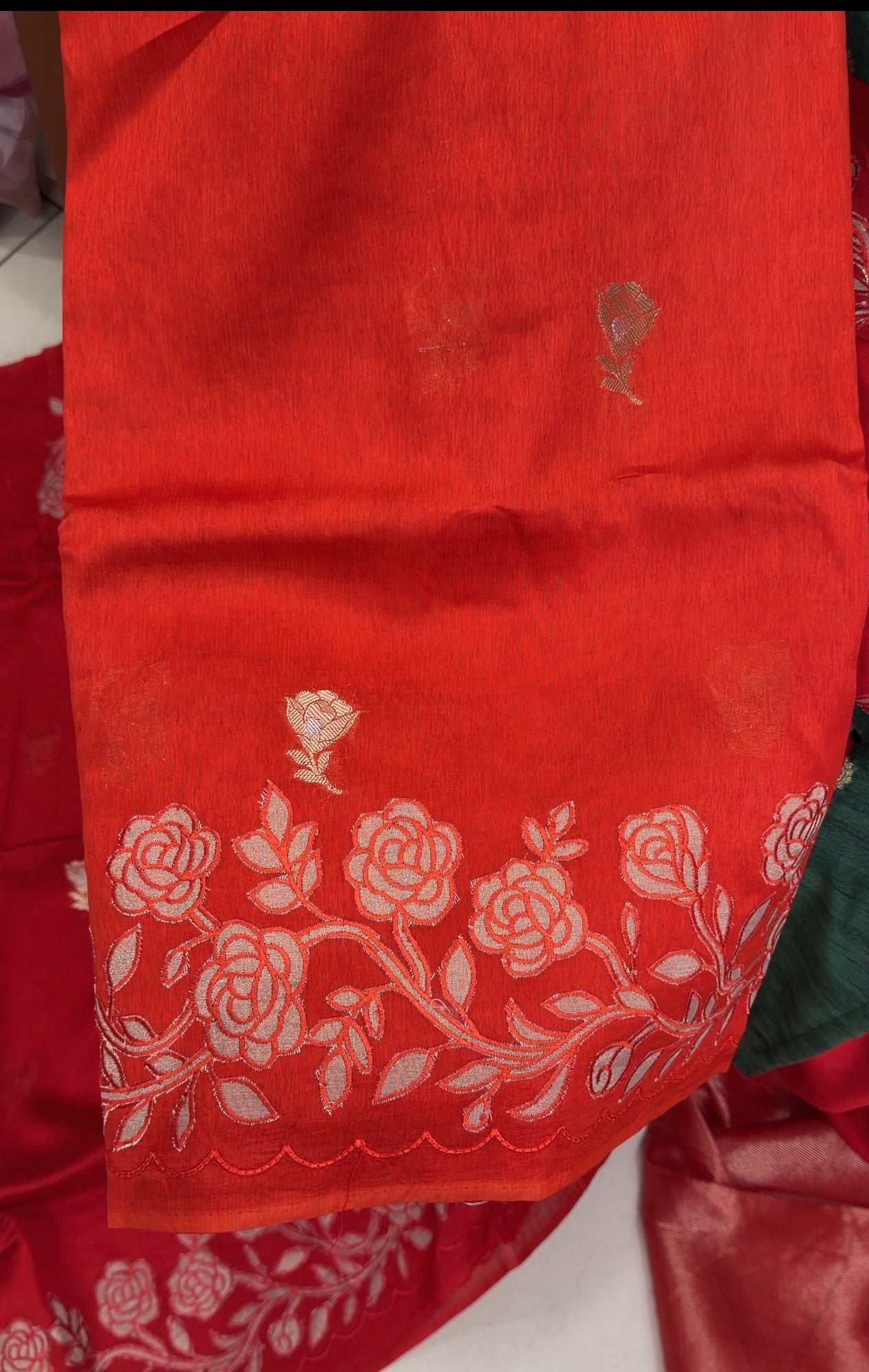 MUL CHANDERI SAREES - IHA 34801