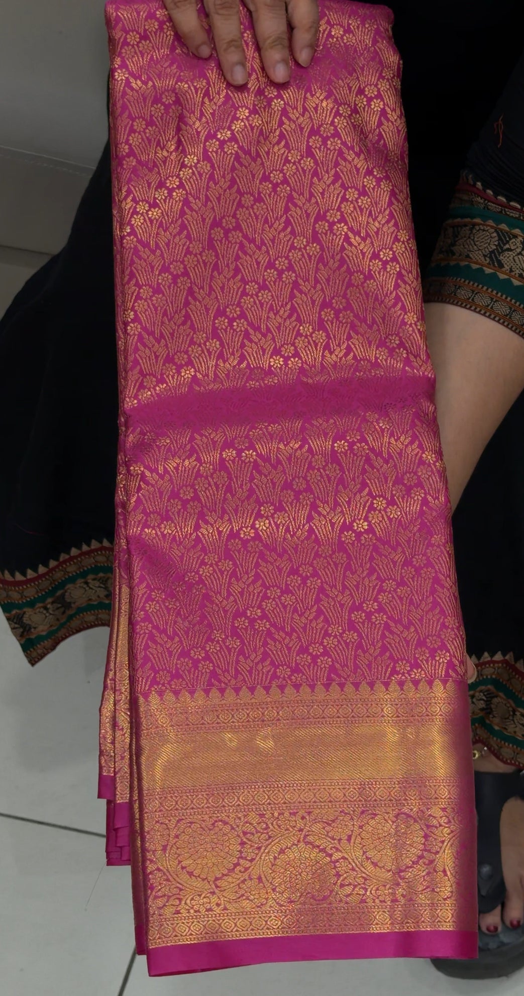 DESIGNER BROCADE SAREES - IHA 28698
