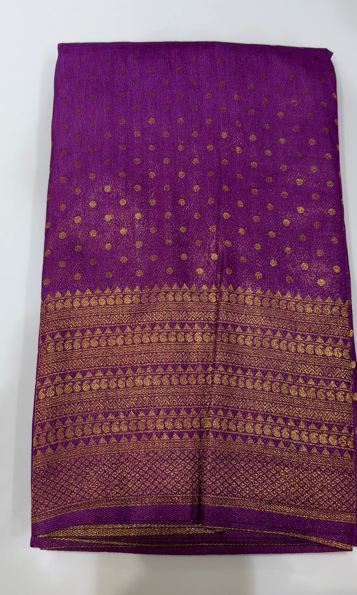 SEMI BANARASI SAREE - IHA 35999
