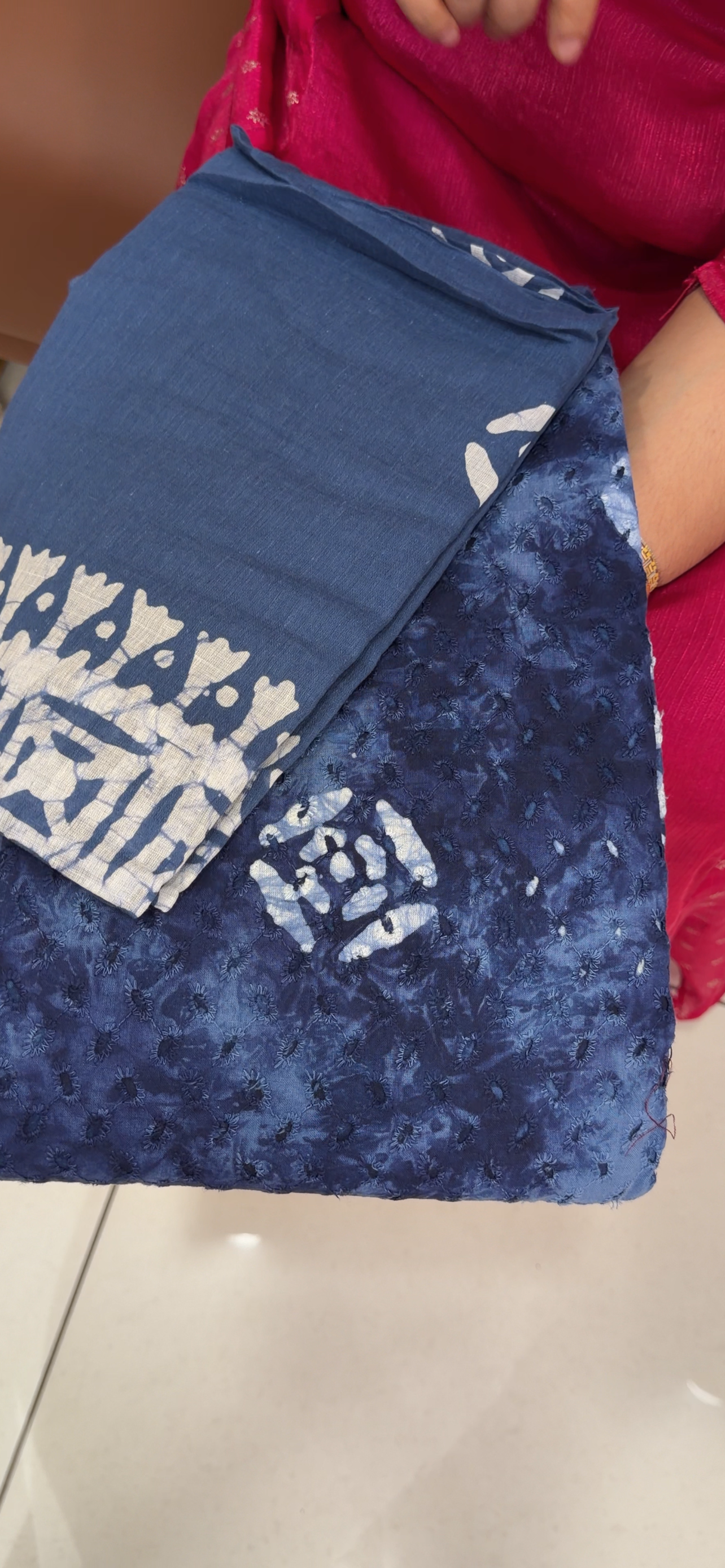 COTTON HAKOBA UNSTITCHED SALWAR SUITS - IHA 34045