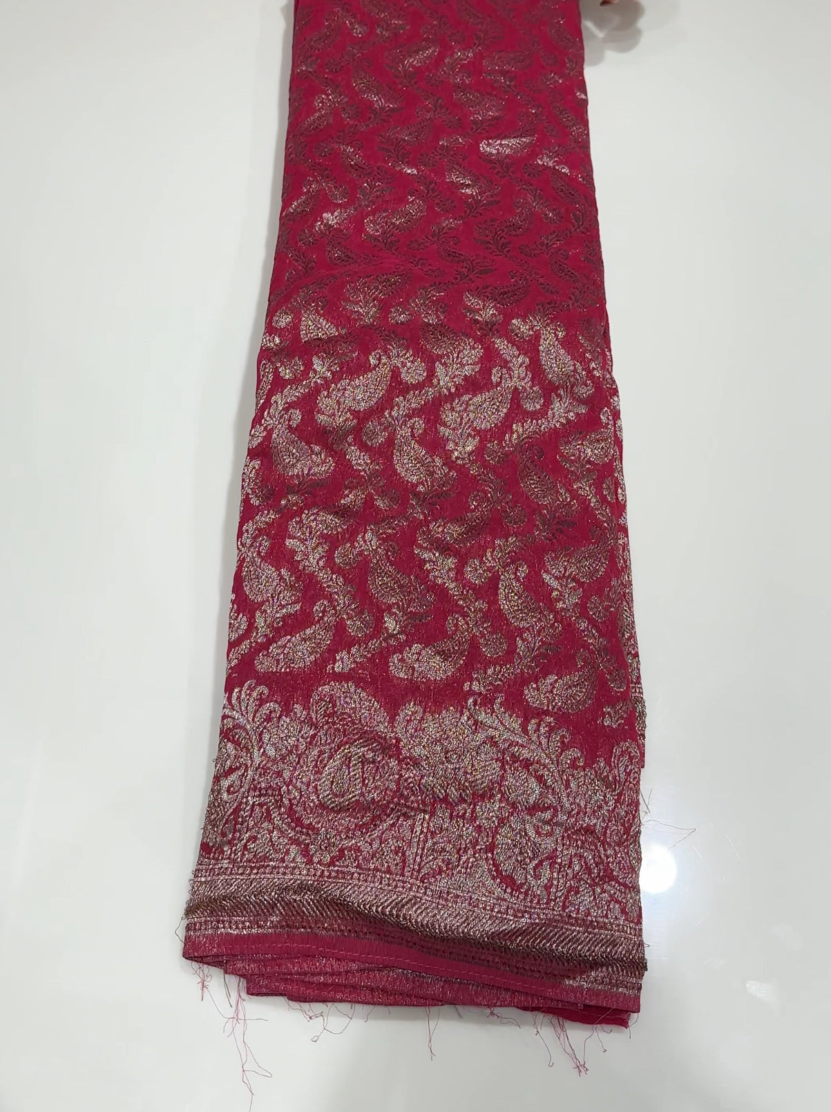 VISCOSE GEORGETTE SAREES - IHA 24831