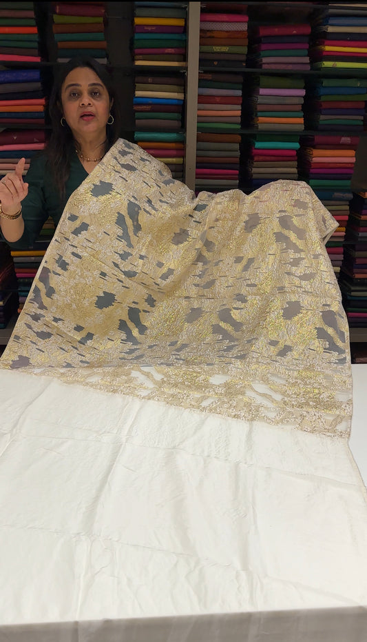 TURKISH ORGANZA SAREES - IHA 28253