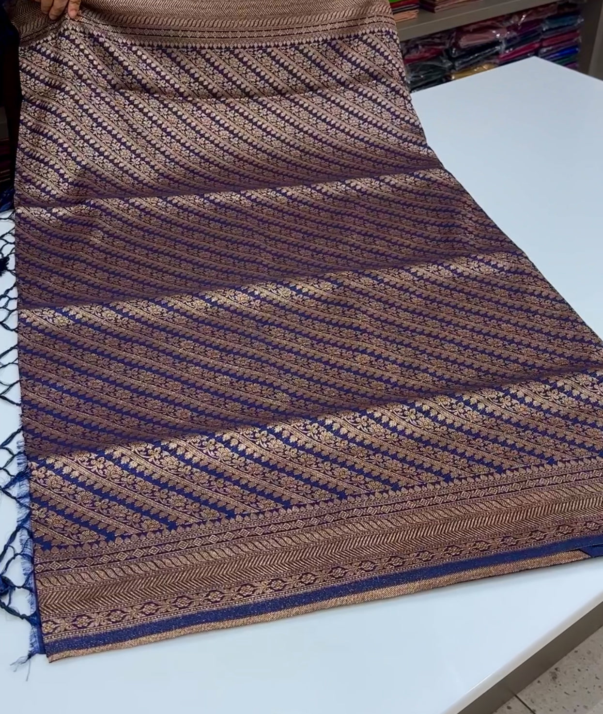 SEMI KATAN SAREES - IHA 15249