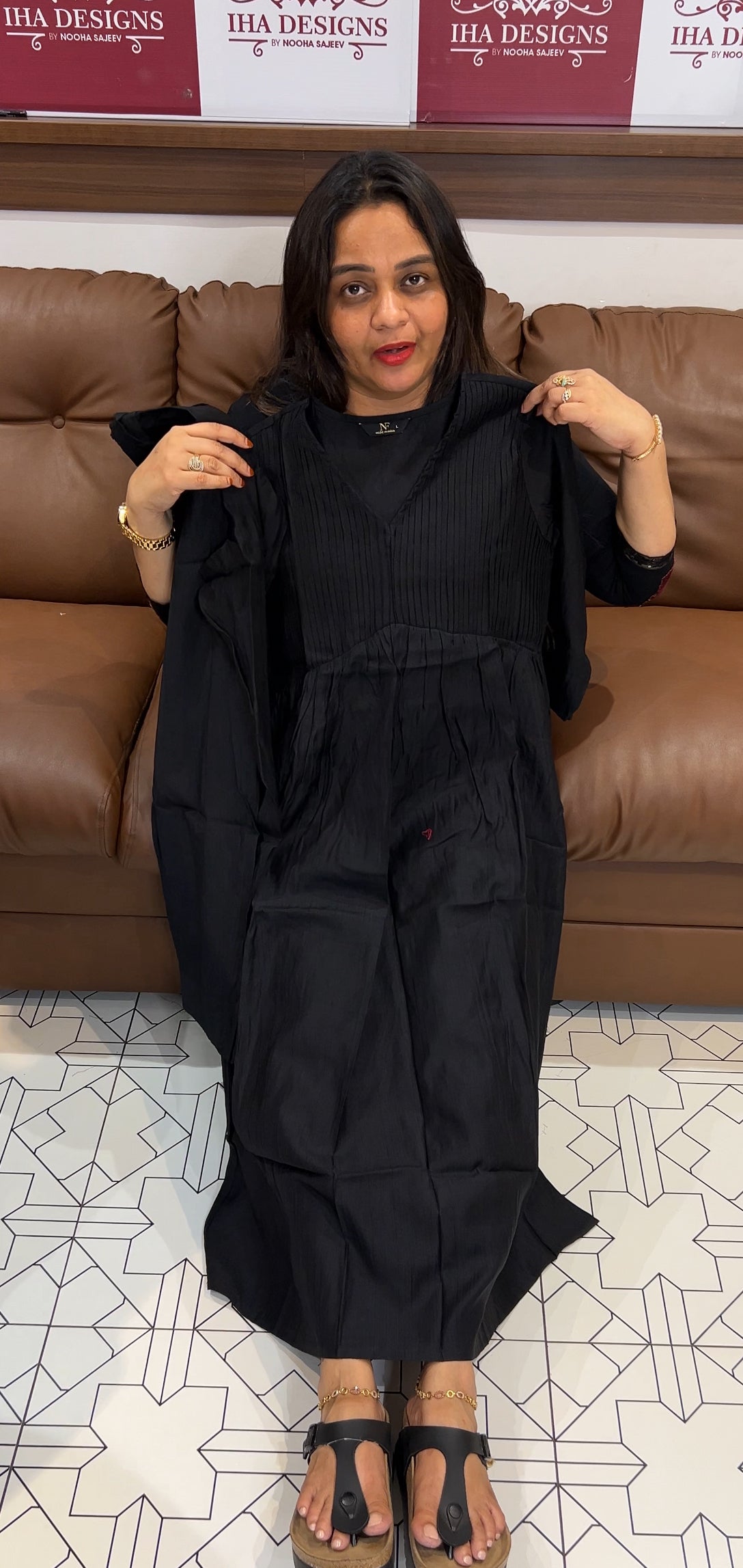 SEMI RAW SILK CO-ORDS SETS - IHA 12422