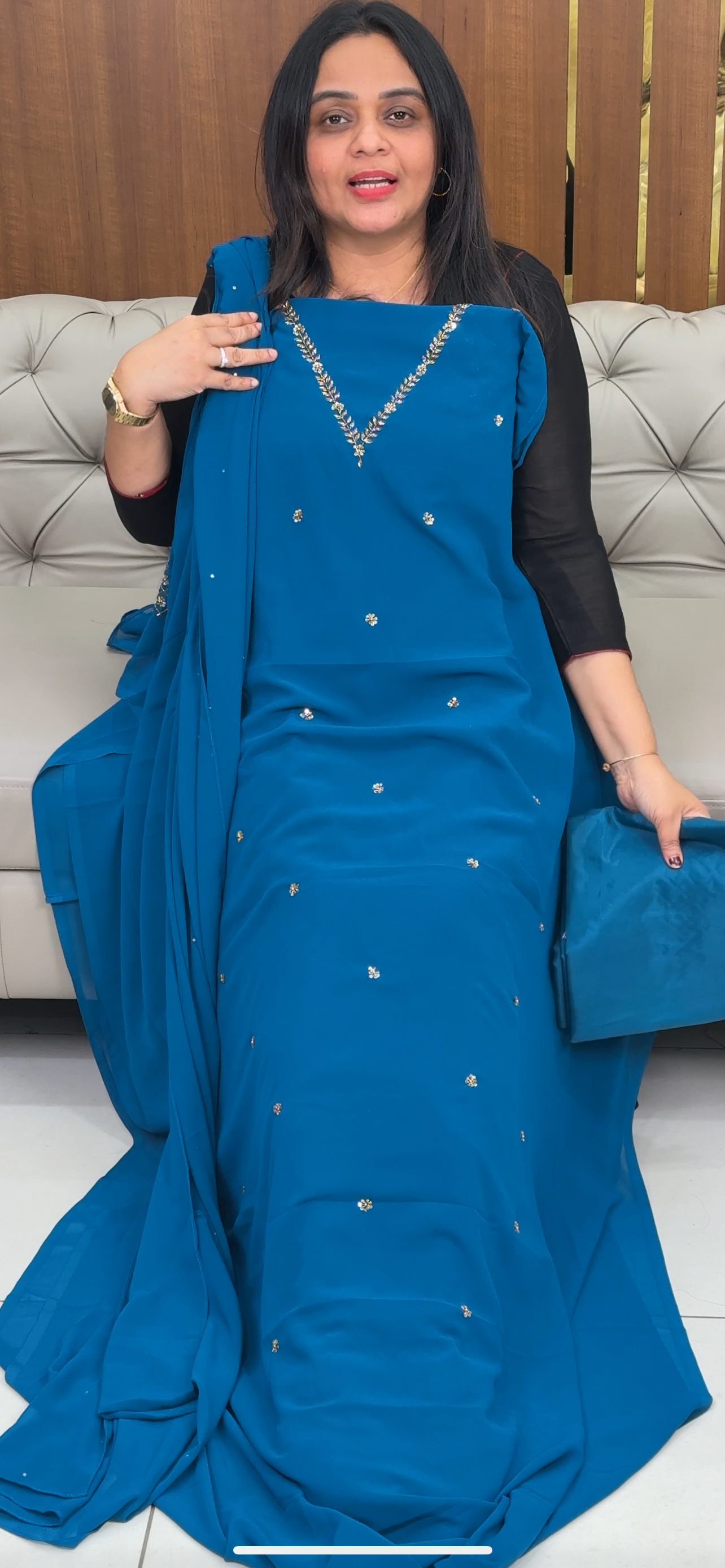 IHA'S IN-HOUSE UNSTITCHED SALWAR SUITS - IHA 29752