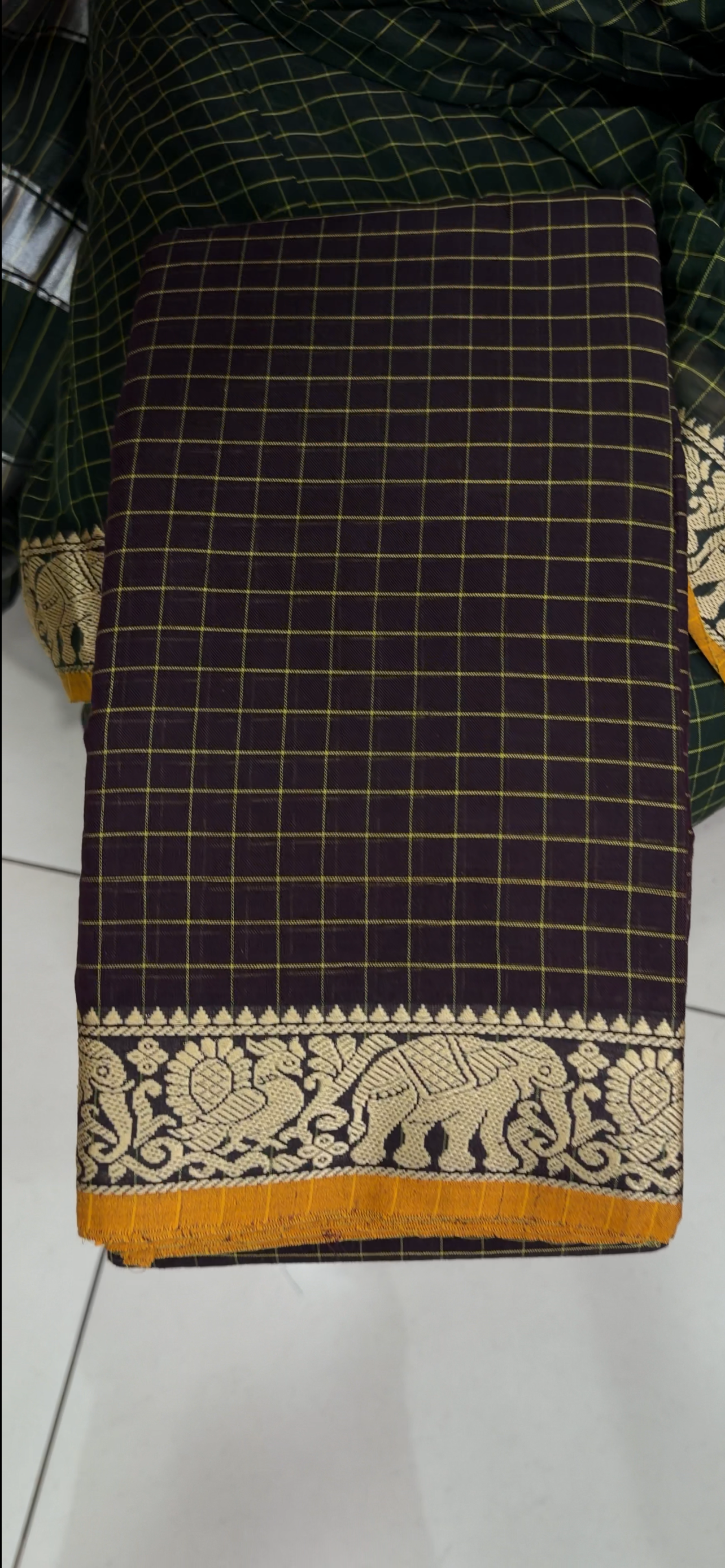 HANDLOOM COTTON SAREES - IHA 34584