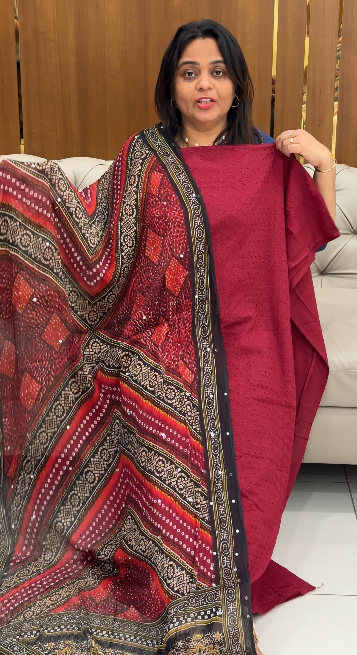 COTTON HAKOBA UNSTITCHED SALWAR SUITS- IHA 28809