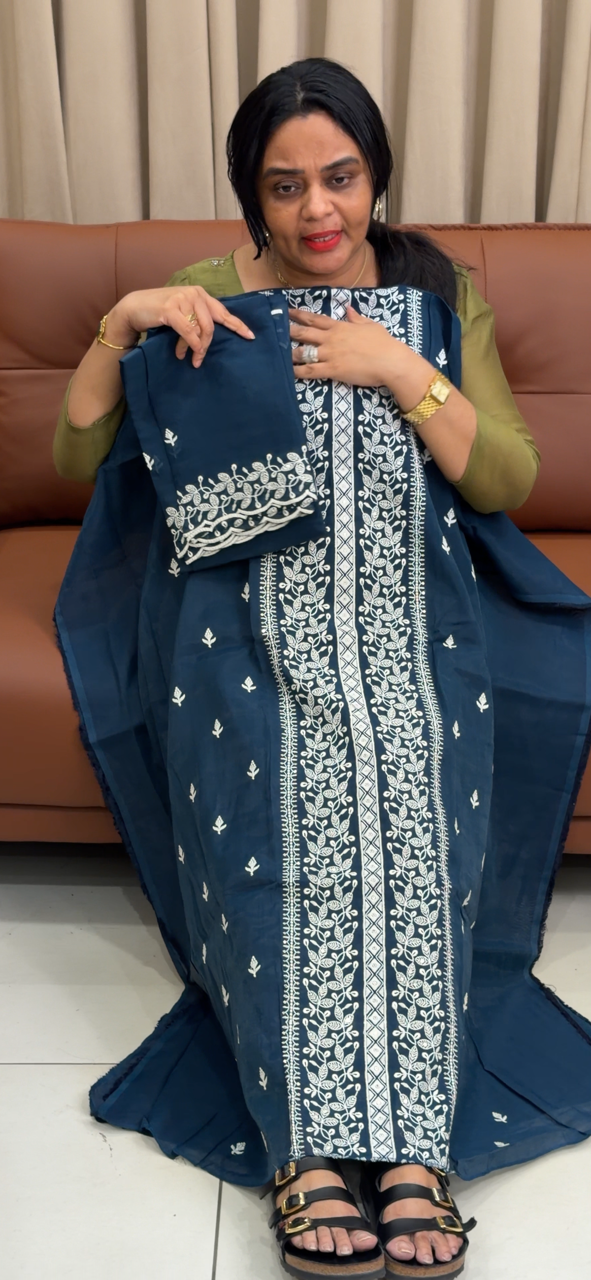 OFFER SALES UNSTITCHED SALWAR SUITS - IHA 35363