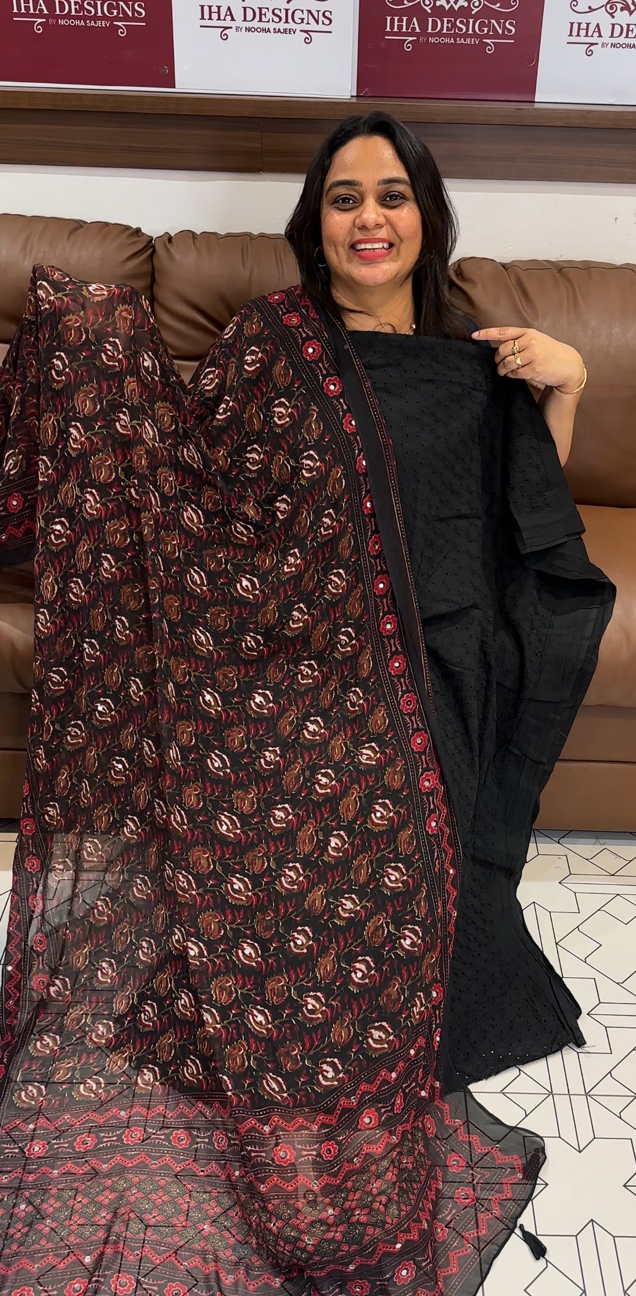 COTTON HAKOBA UNSTITCHED SALWAR SUITS - IHA 27958