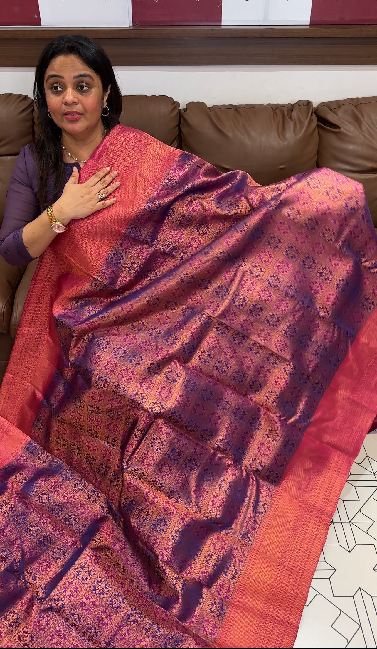 DESIGNER KANCHIPURAM SAREES -  IHA 27151