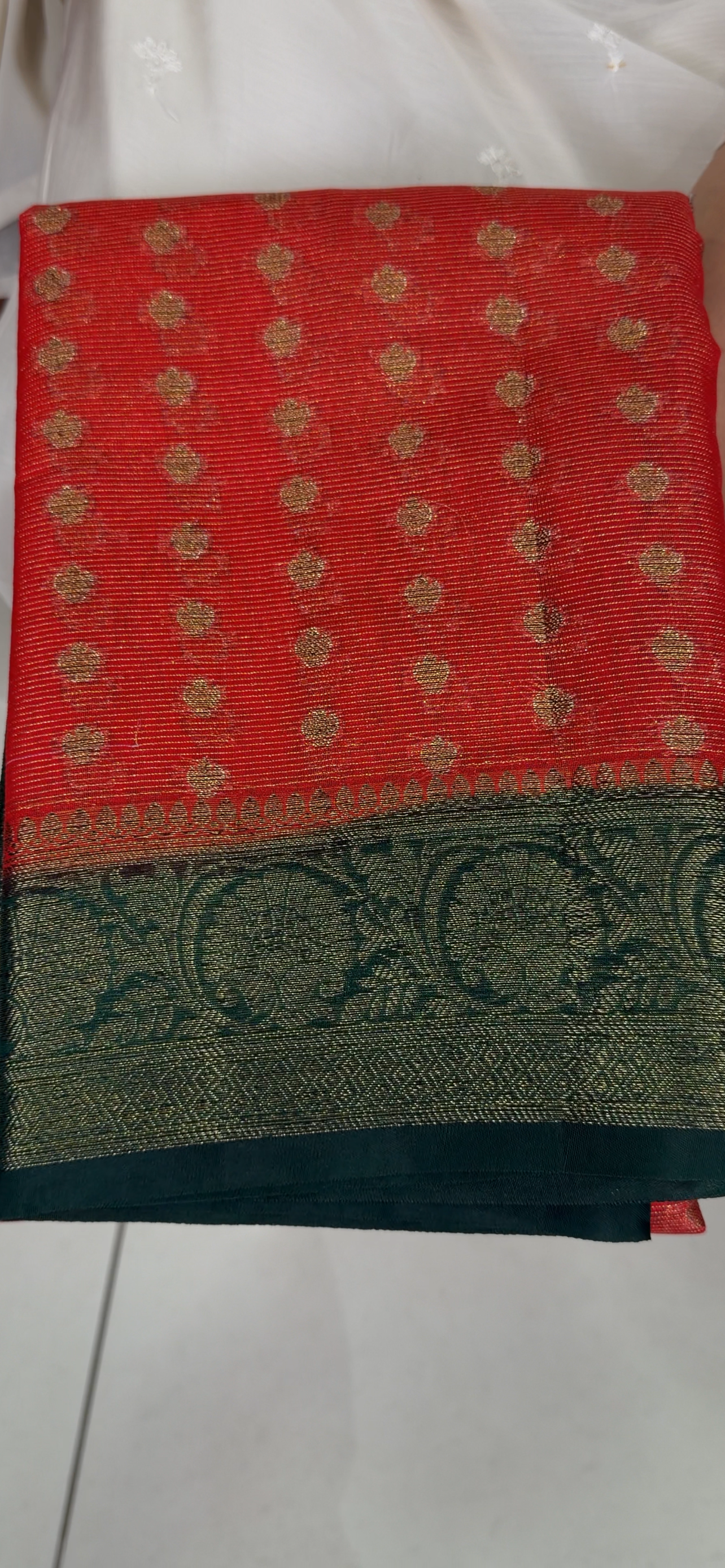 SEMI BANARASI SAREES - IHA 33350