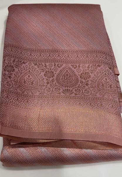 TISSUE SILK SAREES - IHA 17489