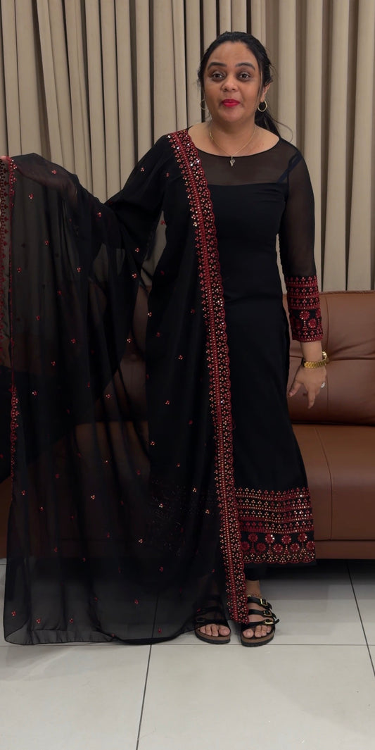 BUDGET BUY UNSTITCHED SALWAR SUITS - IHA 34762