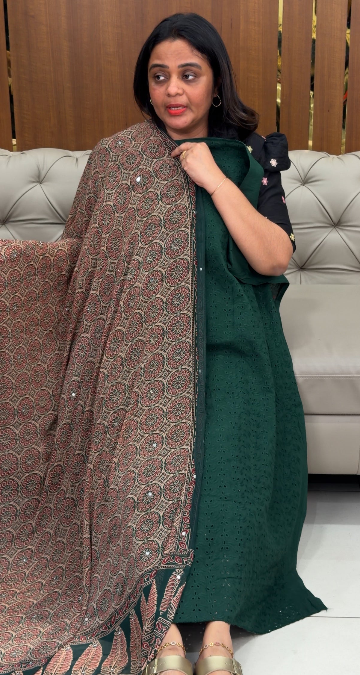 COTTON HAKOBA UNSTITCHED SALWAR SUITS - IHA 29867