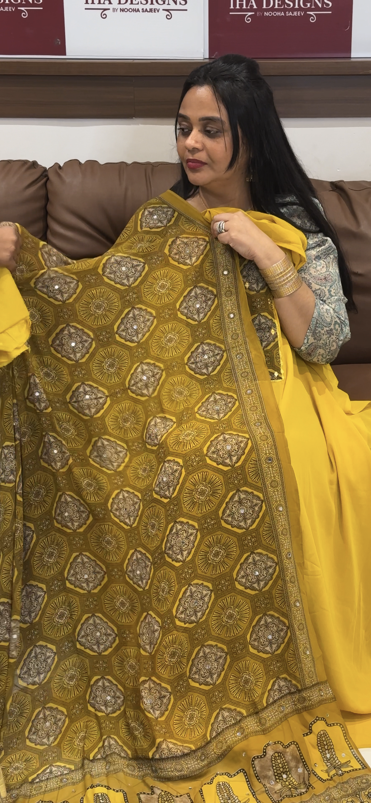 OFFER SALES UNSTITCHED SALWAR SUITS - IHA 34980
