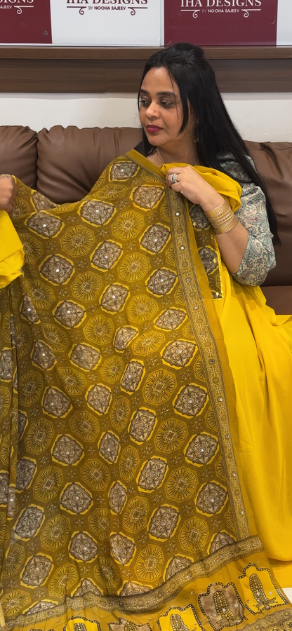 OFFER SALES UNSTITCHED SALWAR SUITS - IHA 34980