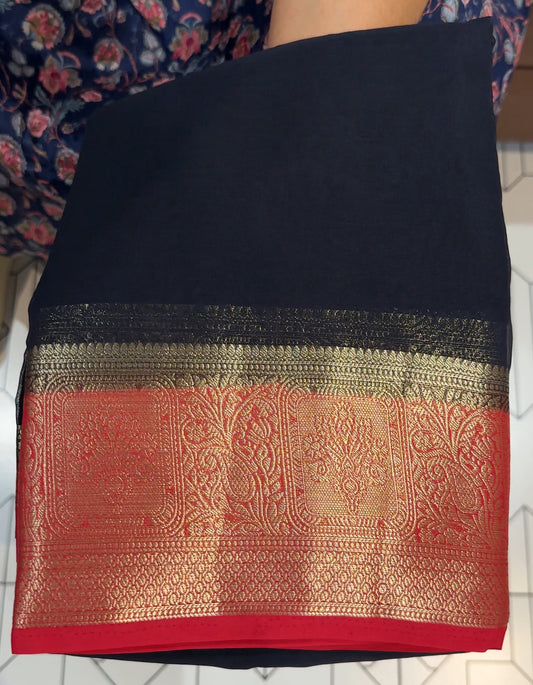 GEORGETTE SAREES - IHA 24759