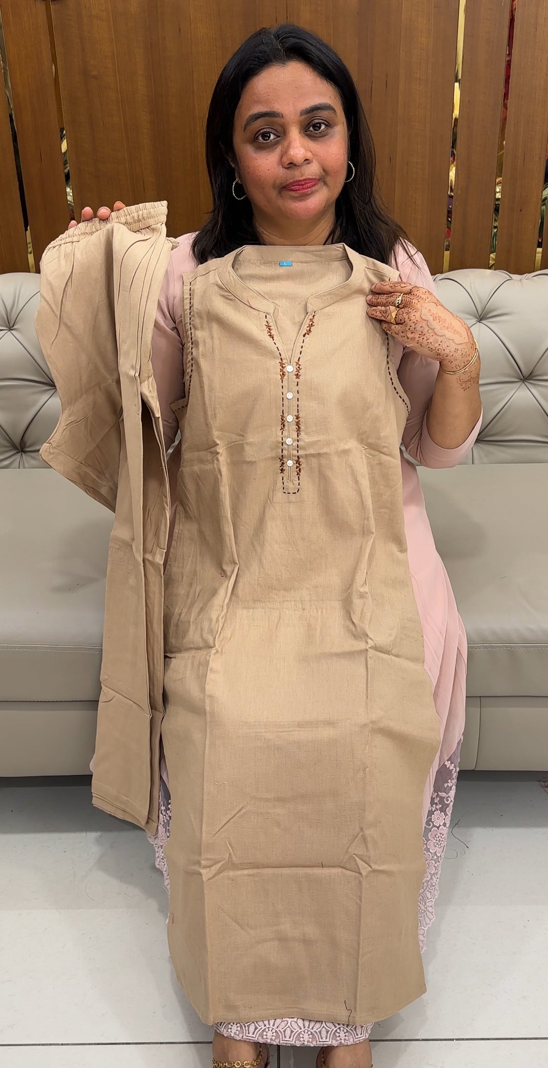 COTTON TOP AND BOTTOM - IHA 27645