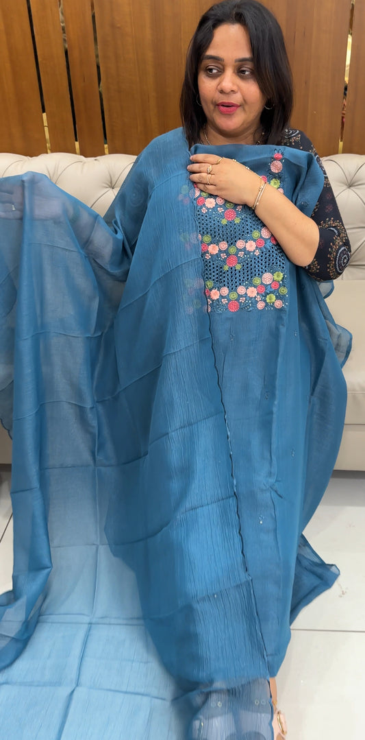 BUDGET BUY UNSTITCHED SALWAR SUITS - IHA 26873