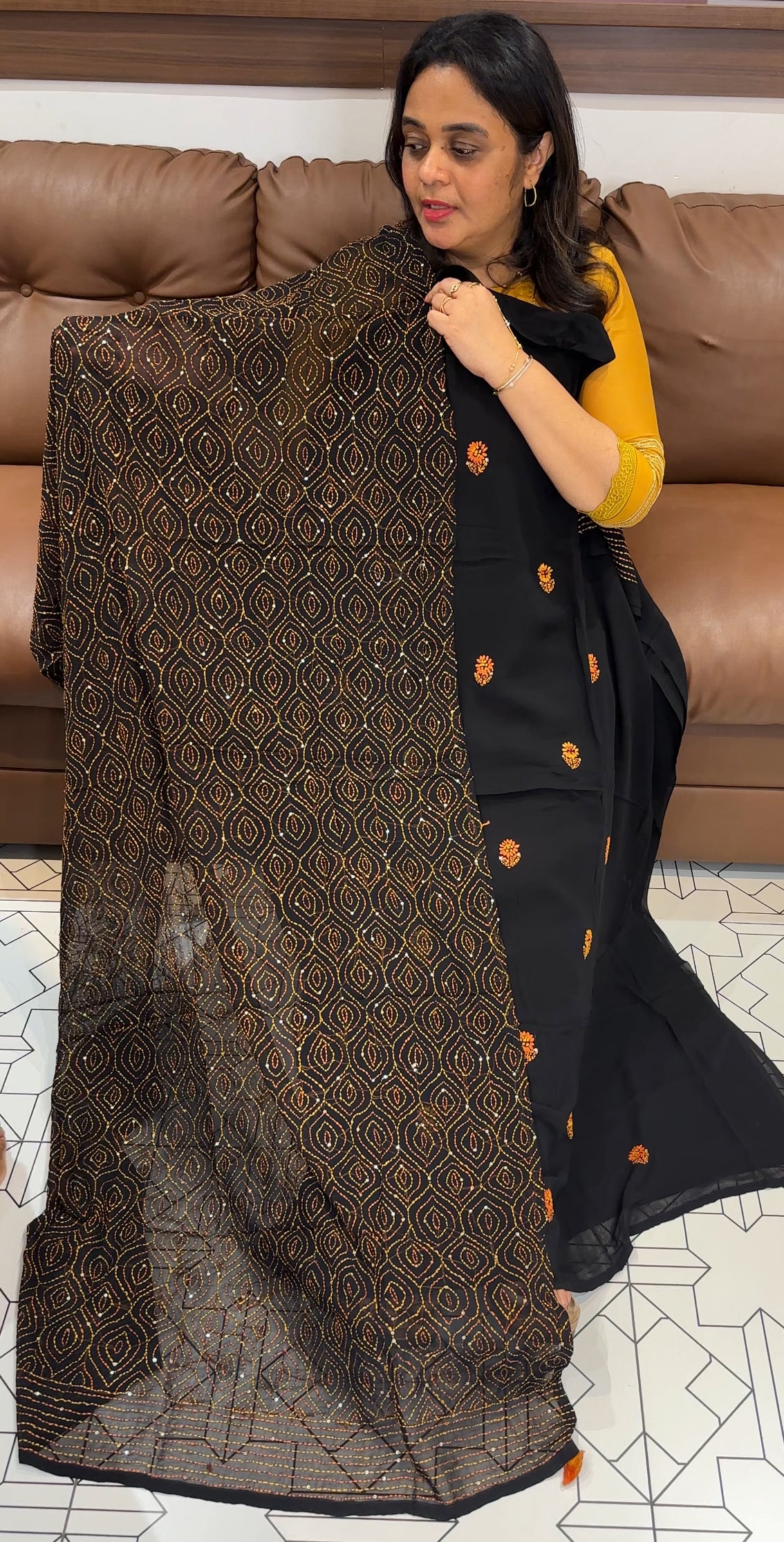 GEORGETTE UNSTITCHED SALWAR SUITS - IHA 26717