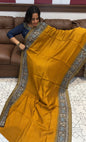 SEMI LINEN SAREES - IHA 18253