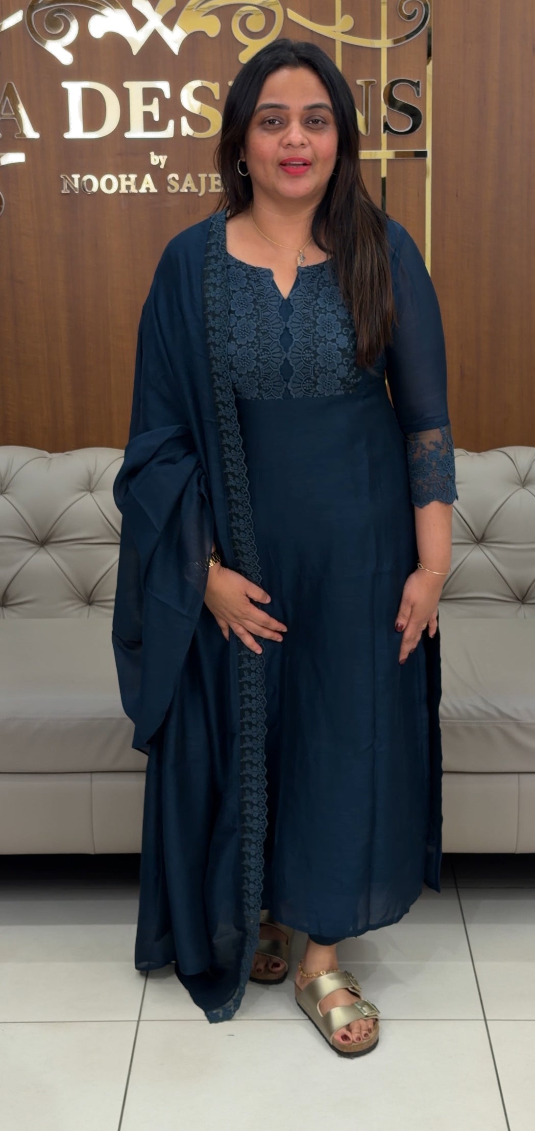 IHA'S IN-HOUSE SEMI RAW SILK UNSTITCHED SALWAR SUITS - IHA 29663