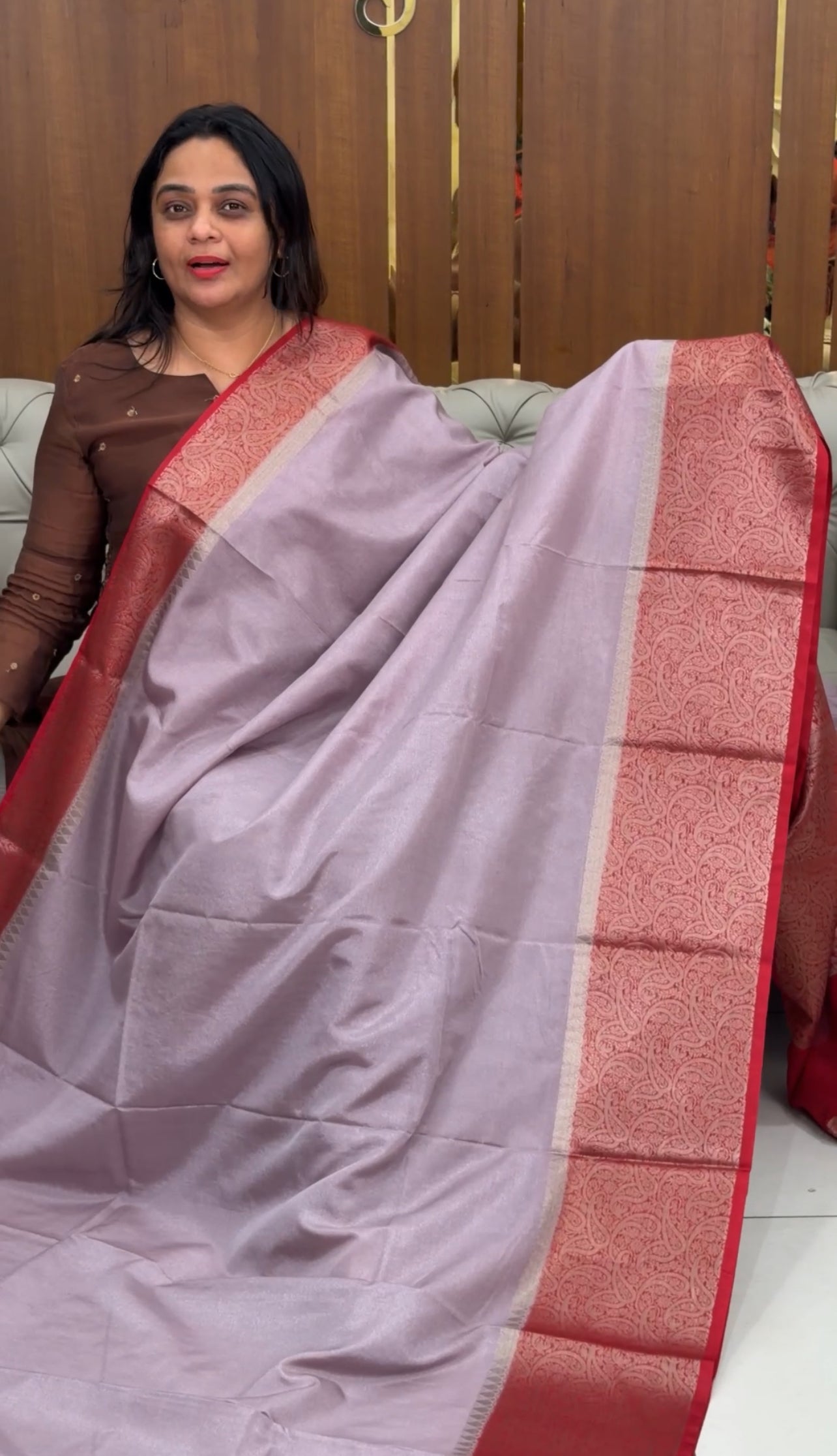 SEMI BANARASI SAREES - IHA 29279