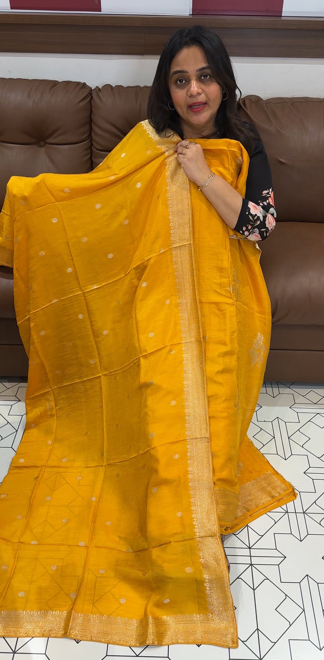 BANARASI UNSTITCHED SALWAR SUITS - IHA 26686