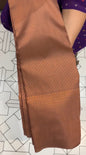 DESIGNER BROCADE SILK SAREE - IHA 19104