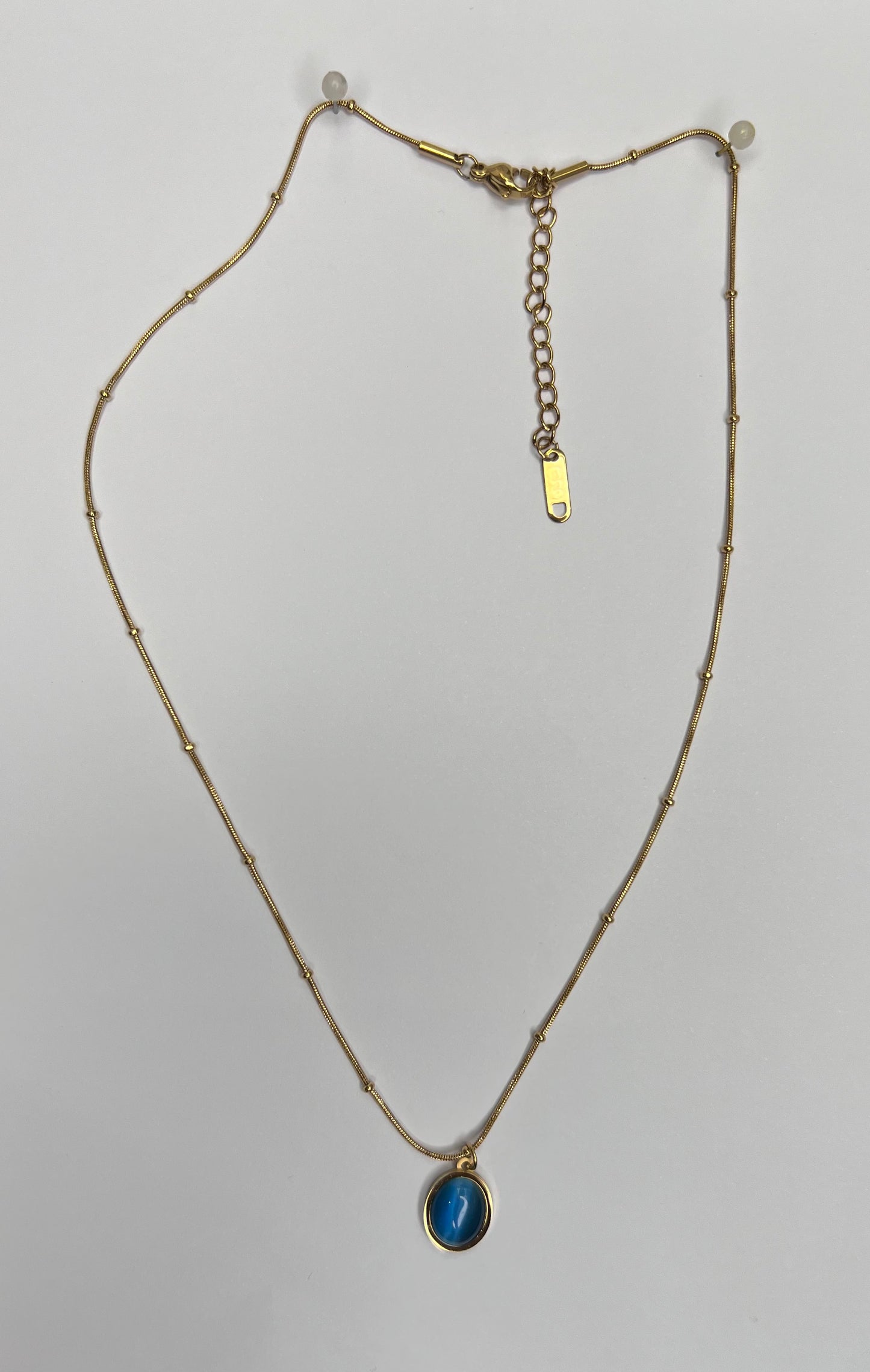 DESIGNER LONG CHAIN AND EARRINGS - IHA 14630