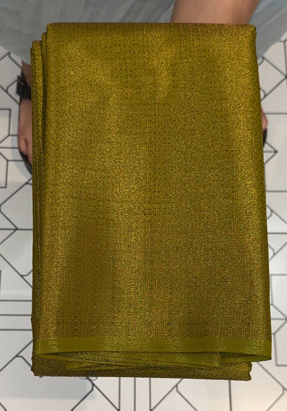 SEMI TISSUE SILK SAREE - IHA 17542