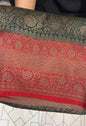 SEMI KATAN SAREE - IHA 17813