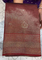 BUDGET BUY BROCADE SILK SAREE - IHA 19106