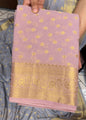 GEORGETTE BANARASI SAREE - IHA 18109