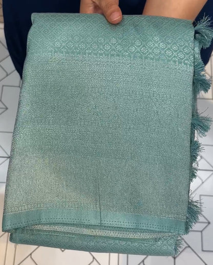 SEMI KATAN SAREE - IHA 18211