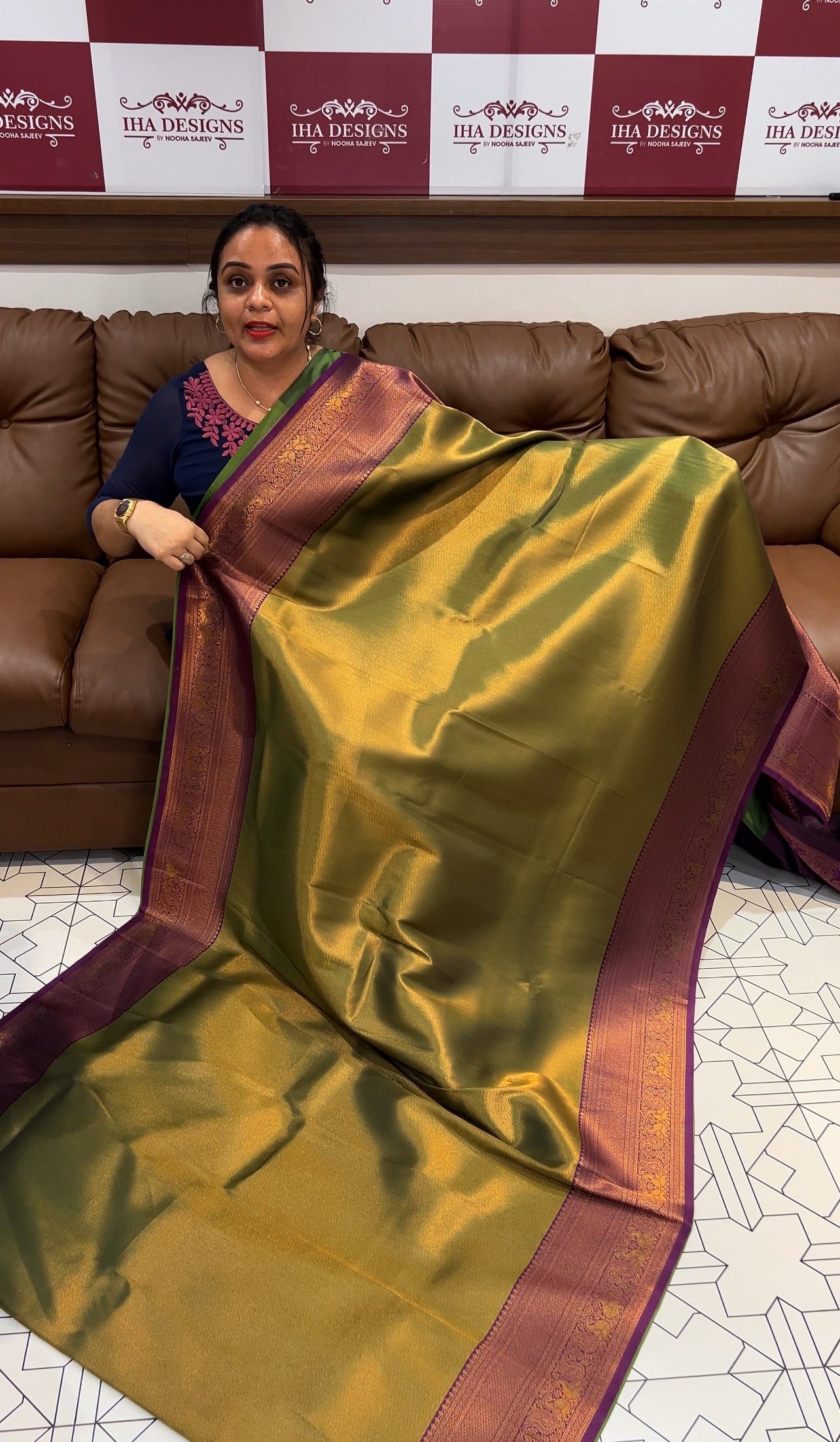 BUDGET BUY SEMI SILK SAREE - IHA 15900