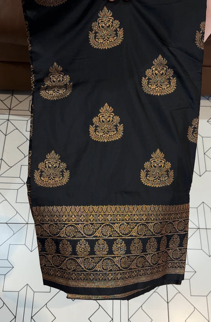 FORWARD SEMI BANARASI SAREES - IHA 18720