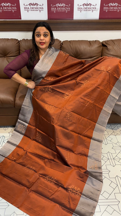 DESIGNER SOFT SILK SAREES - IHA 19041