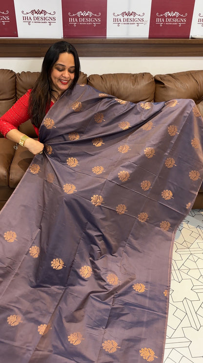 SEMI SOFT SILK SAREE - IHA 19272