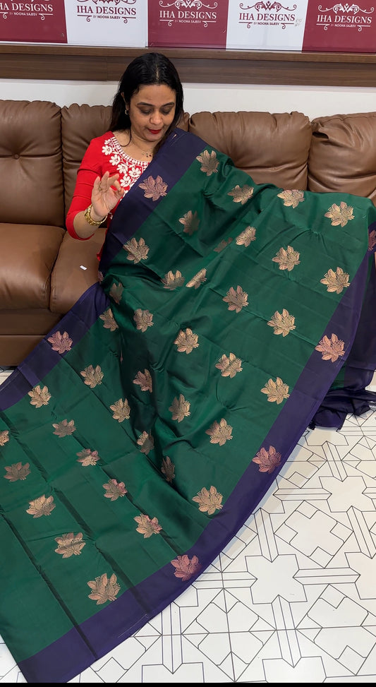 DESIGNER SOFT SILK SAREES - IHA 19459