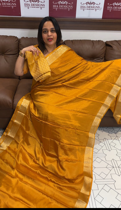 PLATINUM CHIFFON  SAREES - IHA 18870