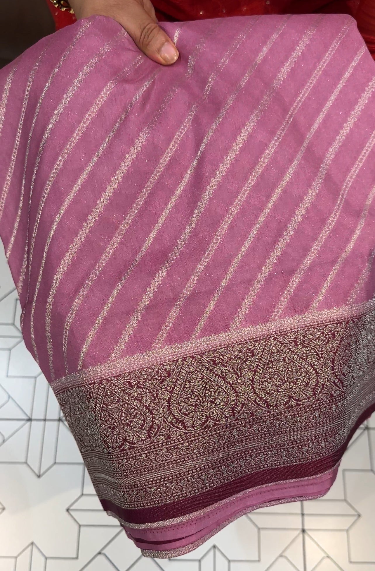 SEMI BANARASI SAREES - IHA 19398