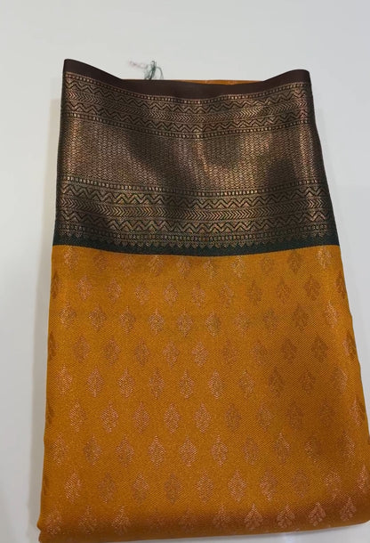 SEMI SILK SAREES - IHA 18713