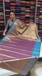 SEMI KANCHIPURAM SAREE - IHA 16287