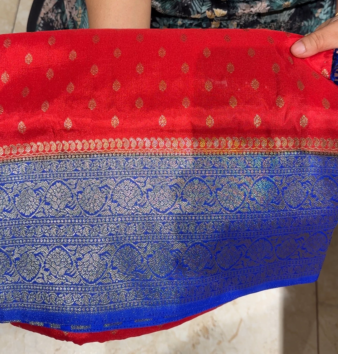 SEMI BANARASI SAREES SAREES - IHA 19669