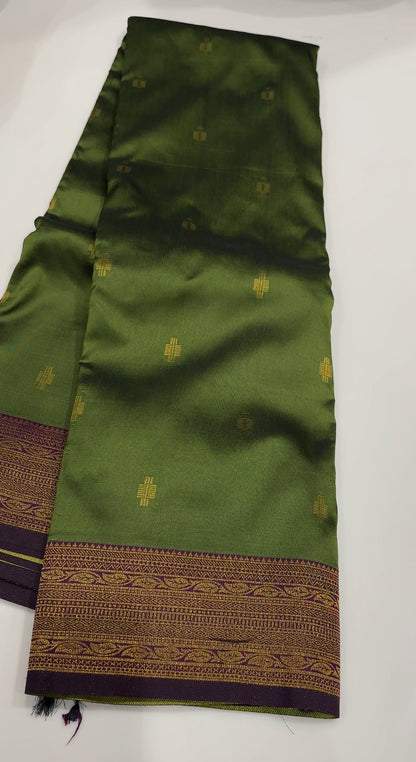 SEMI SOFT SILK SAREES - IHA 18282